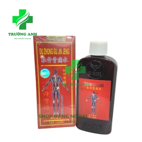 Dầu Du Zhong Gu Jin Jeng 200ml - Hỗ trợ điều trị đau thấp khớp